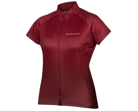 Endura Women's Hummvee Ray Short Sleeve Jersey II (Cocoa) (XS)